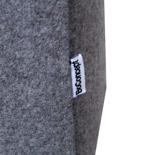 Grey Fabric Indivi Three-Seater Sofa from BoConcept For Sale - Image 9 of 13