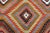 Vintage Turkish Barak Nomad's Kilim Rug For Sale - Image 6 of 12