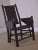 Chocolate Old Hickory Antique Rustic Drop Side Student Armchair For Sale - Image 8 of 12