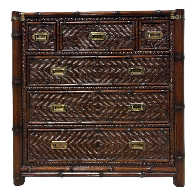 Ralph Lauren Vintage Senegal Campaign Chest of Drawers. For Sale