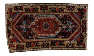 1900s Persian Ferahan - 4'1" X 7'