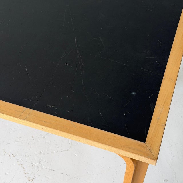 Mid-Century Modern Vintage Rectangle Table/Desk by Rud Thygesen and Johnny Sørensen for Magnus Olesen For Sale - Image 3 of 10