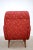 Red Mid-Century Armchair, 1950s For Sale - Image 8 of 18