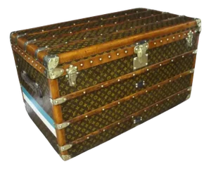 Trunk in Monogram from Louis Vuitton, 1920s