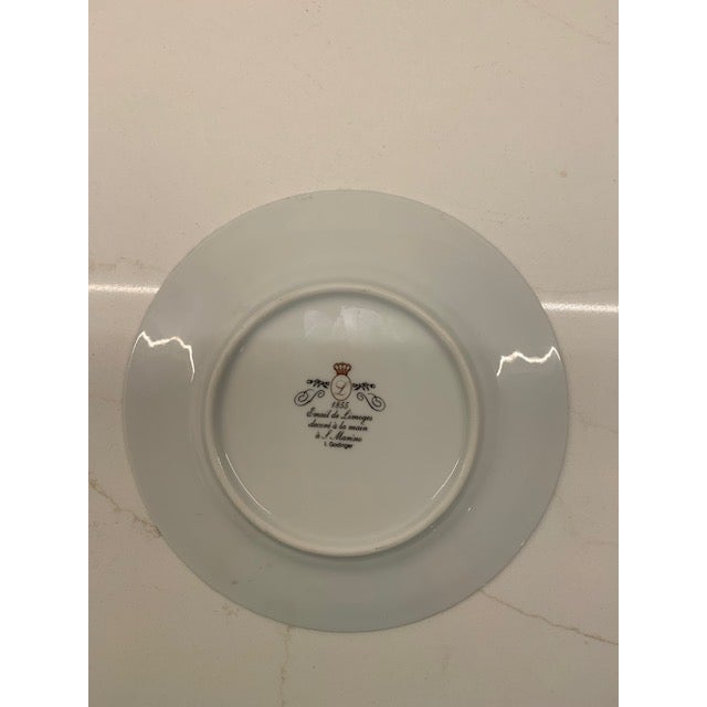 Limoges, France 1980s Limoge Plates For Sale - Image 4 of 5