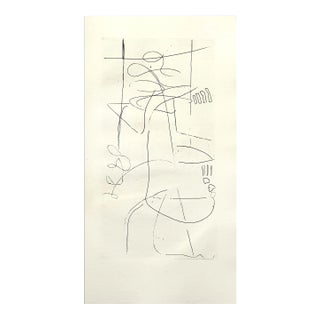 André Lanskoy - Composition - Original Etching 1960 For Sale
