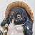 Black Mid-Century Tanuki Statue in Shigaraki Pottery, Japan, 1980s For Sale - Image 8 of 13