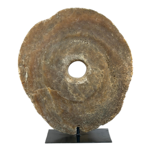 Large Yap Island Pre-O'Keefe Type (19th Century or Earlier) Rai Stone Money