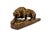 Realism Rare Vintage Bronze-Clad "Lion À L'affût" (Stalking Lion) Statue in the Style of Isidore Jules Bonheur For Sale - Image 3 of 10