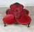 Victorian Conversation Seat Settee Couch Tete-a-Tete in Mahogany, 1860 For Sale - Image 6 of 8