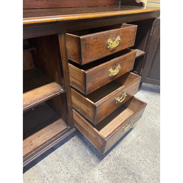 Welsh Oak Dresser, 1860s For Sale - Image 6 of 12