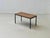 Vintage Minimalist Table in Wood Veneer with Steel Frame, 1980s For Sale - Image 9 of 16