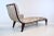 Sand Stickley Brothers Neoclassical Chaise Lounge, Mahogany Upholstery, Usa For Sale - Image 8 of 11