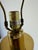 1980s Vintage Postmodern Frederick Cooper Brass & Lucite Table Lamp For Sale - Image 10 of 12
