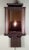 1980s Single Wood Wall Lantern For Sale - Image 5 of 12