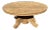 A Masterpiece 18th Century French Country Bleached Oval Dining Table or Center Table For Sale