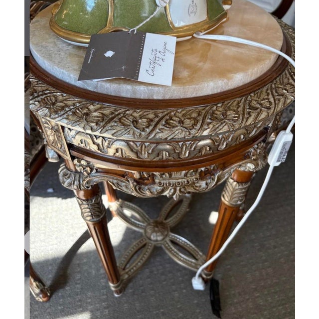 2020s Set of Armchairs and Table by Asnaghi Interiors For Sale - Image 5 of 12