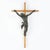 Antique Realistic Wooden Crucifix, France, 1850 For Sale - Image 10 of 10
