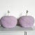Postmodern Lavender Purple Vase Table Lamps - a Pair For Sale In Miami - Image 6 of 10