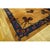 1920s Gold Floral Medallion Chinese Art Deco Carpet 9' X 11' 7" Knotted Wool Rug For Sale - Image 9 of 10