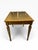 Theodore Alexander Italian-Inspired Distressed Gold Leaf Writing Desk With Antiqued Mirror – Art Deco For Sale In Boston - Image 6 of 13