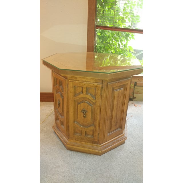 Thomasville Octagon End Table Chairish