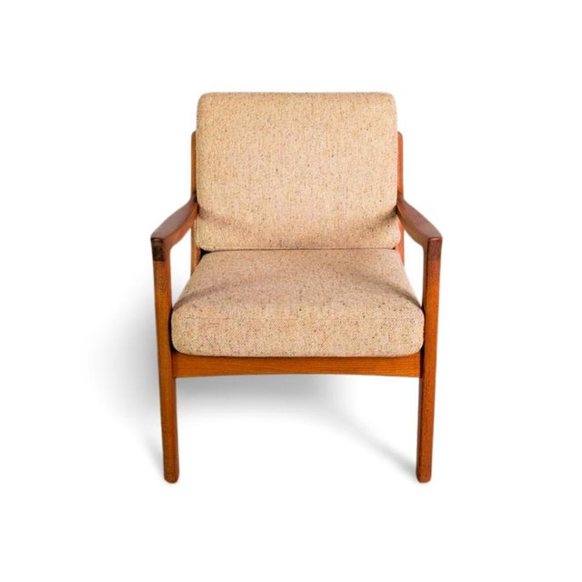 Mid-Century Senator Armchair by Ole Wanscher for France & Søn / France & Daverkosen For Sale - Image 12 of 12