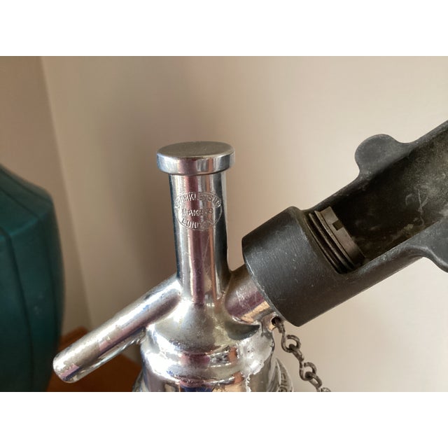 1930s Vintage English Sparklets Soda or Seltzer Siphon Dispenser For Sale - Image 5 of 12
