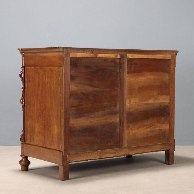 Charles X Mahogany Chest of Drawers For Sale - Image 10 of 11