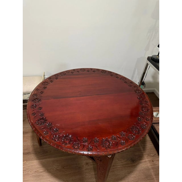 Late 19th Century Round Game/Dining Table For Sale - Image 5 of 5