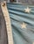 Blue Rare and Fine Antique American Flag 1912 Staggered 48 Stars Beautifully Faded Cotton Sewn Stars For Sale - Image 8 of 9