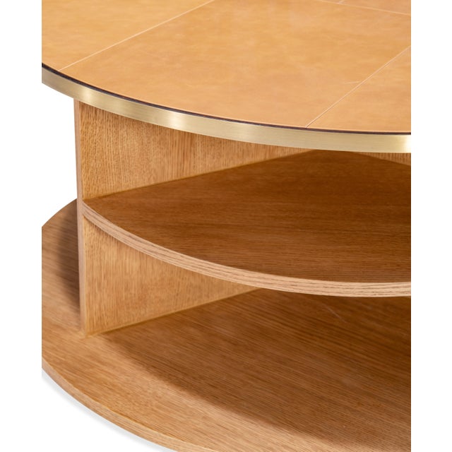 Traditional Maitland-Smith Hunter Cocktail Table For Sale - Image 3 of 5