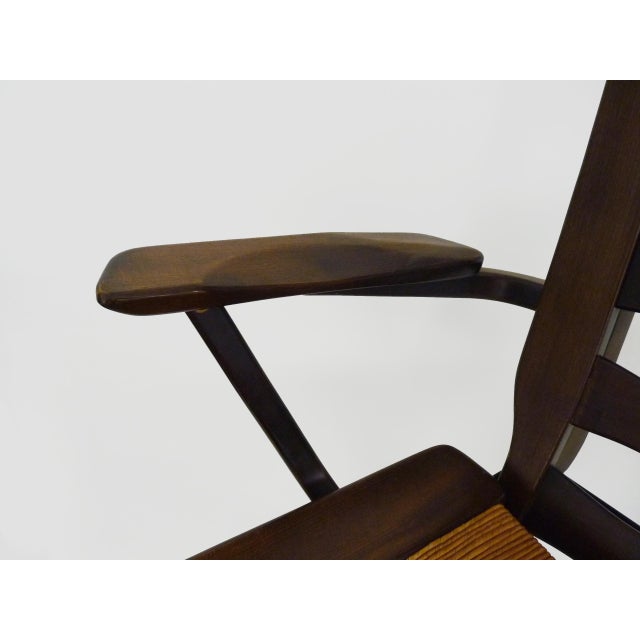 Transat Armchair in Beech, 1960s For Sale - Image 9 of 11