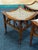 Rustic European Early 20th Cent. Thebes Stools Attributed to Liberty & Co. - Set of 4 For Sale - Image 3 of 12
