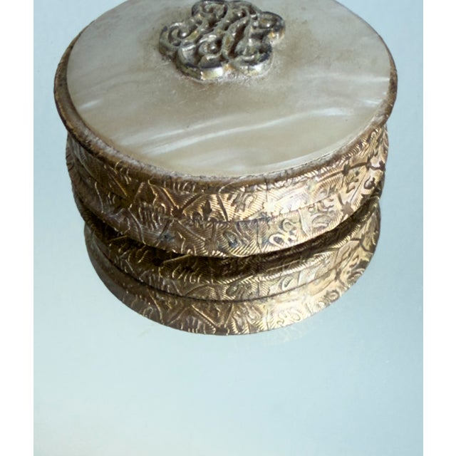 Vintage 1970s Este Lauder Perfume Compact For Sale - Image 12 of 14