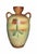Japanese Antique Japanese Large Floral Double-Handled Art Pottery Vase Nippon Style For Sale - Image 3 of 7