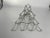 Metal Mid-Century Japanese Wire Pyramid Sculpture For Sale - Image 7 of 7