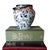 A stunning example of late Victorian tableware, this antique English biscuit jar (circa 1890s). The original silverplated...
