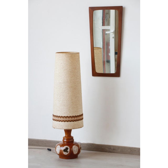 Vintage Ceramic Lamp, 1970s For Sale - Image 9 of 13