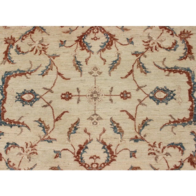 Afghanistan Rug by Keivan Woven Arts in Muted Earthy Tones For Sale - Image 9 of 11