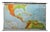 Large Central America Northern South America Wall Chart Poster Rollable Map For Sale