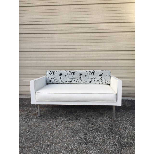 1970s Mid Century Modern Milo Baughman Style Case Sofa For Sale - Image 10 of 10