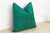 Indian Kasa Green Dotted Ahir Handloom Pillow For Sale - Image 3 of 6