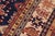 Southwestern Super Kazak Blue/Beige Wool Rug - 8'3'' X 9'11'' For Sale In New York - Image 6 of 10