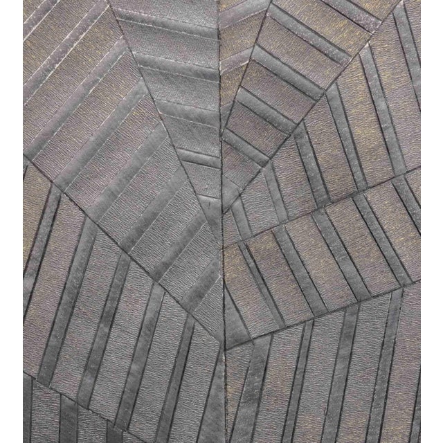 Joseph L. Gardella Abstract Stripes Mixed Media For Sale - Image 4 of 9
