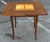 Wood Late 20th Century Neoclassical Style Mahogany Handkerchief Envelope Games Table For Sale - Image 7 of 14