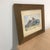 Mid-Century Modern 1970s Framed Mountain Landscape Original Watercolor Painting - Signed M. Sullivan For Sale - Image 3 of 4
