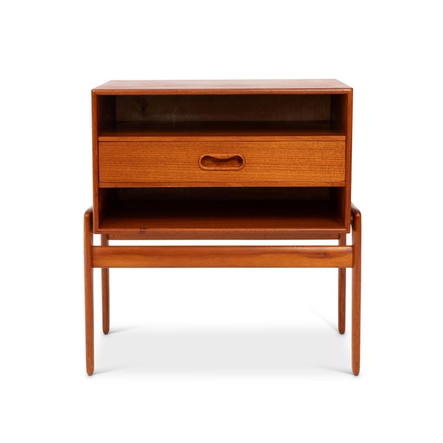Vintage 1960s Arne Vodder Teak Side Tables for Vamo Sonderborg - Pair For Sale - Image 12 of 18