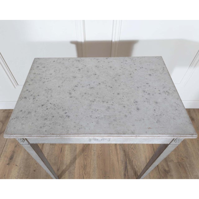 Gustavian (Swedish) Swedish Gustavian Style Painted Console Table, Circa 1880 For Sale - Image 3 of 10