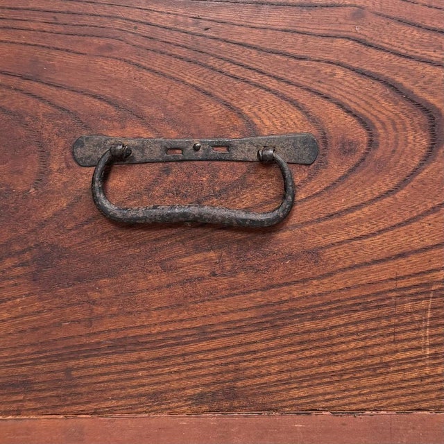 Authentic Japanese Tansu Storage Chest with 5 Drawers, 1900s For Sale - Image 6 of 13